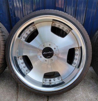 JDM WORK Euroline 19-inch Aluminum Wheels 4-Book Set No Tires - Image 5