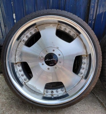 JDM WORK Euroline 19-inch Aluminum Wheels 4-Book Set No Tires - Image 6