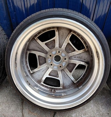 JDM WORK Euroline 19-inch Aluminum Wheels 4-Book Set No Tires - Image 9