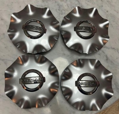 JDM Nissan Skyline Black Suvar Genuine Wheel Caps Set of 4 Individual No Tires