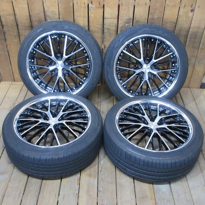 JDM WORK Schwert SG2 198J+45O 225/45R19 Wheels and Tires Set of 4 for No Tires - Image 2