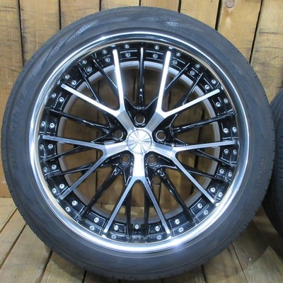 JDM WORK Schwert SG2 198J+45O 225/45R19 Wheels and Tires Set of 4 for No Tires - Image 3