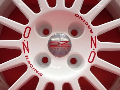 JDM Used OZ Super Turismo WRC wheels 4Book 7J 16PCD100 4x4 +37 offset No Tires - Image 9