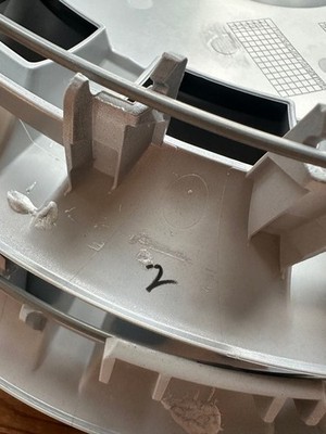 JDM ♪Daihatsu Move Canvas Genuine Wheel Caps Set of 4 No Tires - Image 7