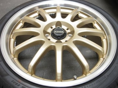 JDM BADX S/CADA NF330 17" & 215/40R17 4-inch tires suitable for Aqua/R (No Tires) - 画像 (3)