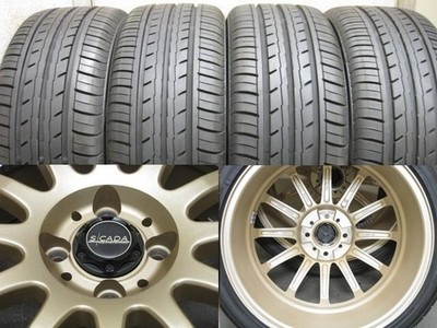 JDM BADX S/CADA NF330 17" & 215/40R17 4-inch tires suitable for Aqua/R (No Tires) - 画像 (6)