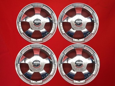 JDM Out of print rare FABULOUS Profund used aluminum wheel 4Book 8/9J No Tires