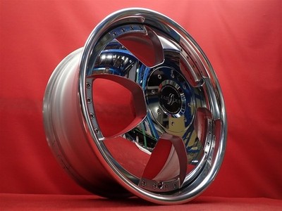 JDM Out of print rare FABULOUS Profund used aluminum wheel 4Book 8/9J No Tires - Image 2