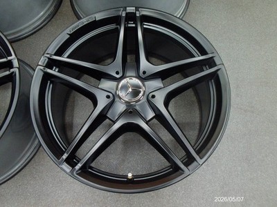 JDM W205 C63 AMG 5-twin-spoke wheels 8.5J-19+38 9.5J-19+56 5-112 matte No Tires - Image 2