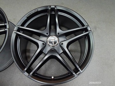 JDM W205 C63 AMG 5-twin-spoke wheels 8.5J-19+38 9.5J-19+56 5-112 matte No Tires - Image 3