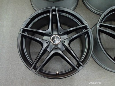 JDM W205 C63 AMG 5-twin-spoke wheels 8.5J-19+38 9.5J-19+56 5-112 matte No Tires - Image 4