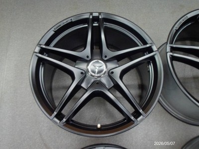 JDM W205 C63 AMG 5-twin-spoke wheels 8.5J-19+38 9.5J-19+56 5-112 matte No Tires - Image 5