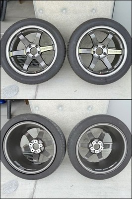 JDM Postage to be confirmed RAYS TE37SL PG 1810.5J +22 2-Book Set Falk No Tires