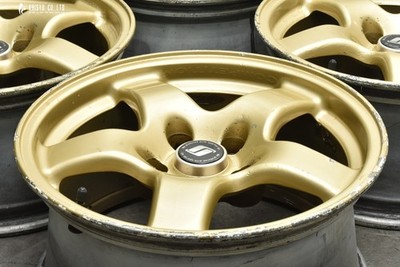 JDM Forged parts Nissan BNR32 Skyline GT-R genuine 16in 8J +30 PCD114. No Tires - Image 2