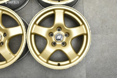 JDM Forged parts Nissan BNR32 Skyline GT-R genuine 16in 8J +30 PCD114. No Tires - Image 4