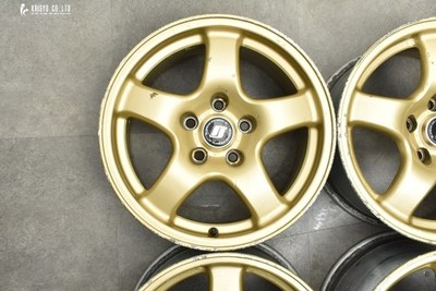 JDM Forged parts Nissan BNR32 Skyline GT-R genuine 16in 8J +30 PCD114. No Tires - Image 5