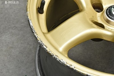 JDM Forged parts Nissan BNR32 Skyline GT-R genuine 16in 8J +30 PCD114. No Tires - Image 8