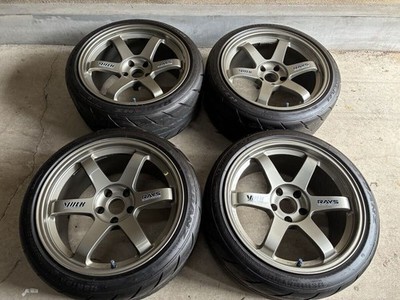 JDM RAYS TE37 18x9.5 +12 PCD114.3 for BNR32 BCNR33 BNR34 Skyline GT-R No Tires