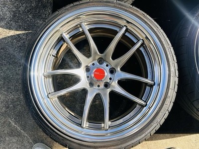 JDM WORK emotion CR2P 199.5J+30 10.5J+30 PCD114.3 5-lug Deep Corn Cave No Tires - Image 5