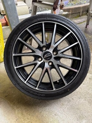 JDM Aluminum wheels with tires 165/50/15inch 4.5J (No Tires)