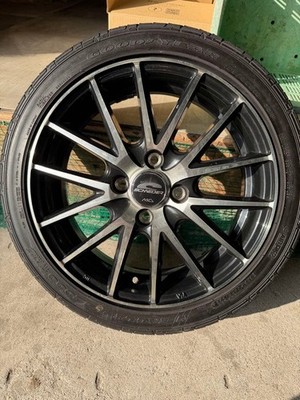 JDM Aluminum wheels with tires 165/50/15inch 4.5J (No Tires) - 画像 (2)