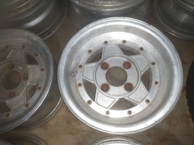 JDM Deep rim FOCUS RACING FIVE 13-inch wheels. Front: 6J +10 offset ap No Tires - Image 3