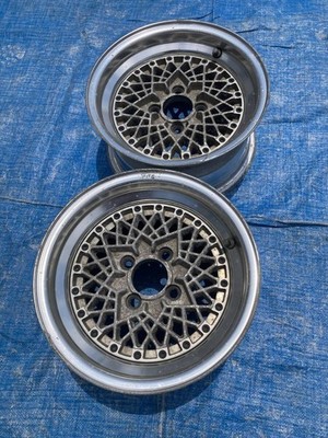 JDM SSR Homular Mesh 6.5J 2Book PCD100 Old Car FM No Tires
