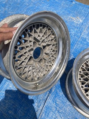 JDM SSR Homular Mesh 6.5J 2Book PCD100 Old Car FM No Tires - Image 3