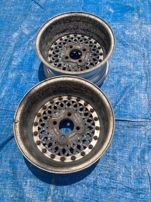 JDM SSR Homular Mesh 6.5J 2Book PCD100 Old Car FM No Tires - Image 8