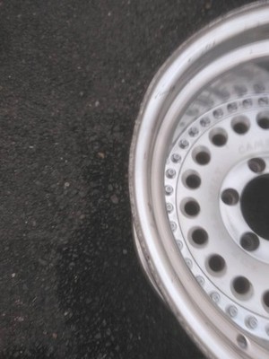 JDM Rare Size Ultra-Deep Rim Overfender Size RAGUNA D-Force 16-inch 10 No Tires - Image 8