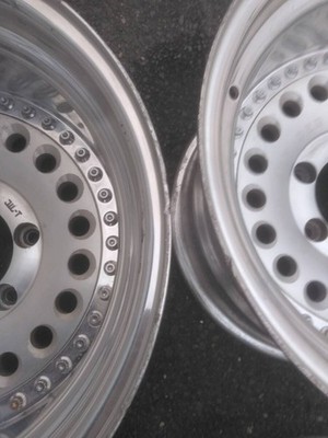 JDM Rare Size Ultra-Deep Rim Overfender Size RAGUNA D-Force 16-inch 10 No Tires - Image 10