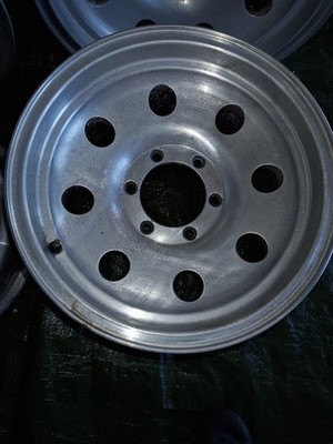 JDM Rare Mickey Thompson Alcoa aluminum wheels PCD 139.6 16-inch 8J of No Tires - Image 5