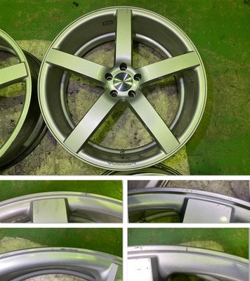 JDM Out of print VOSSEN CV3-R wheels 2222in rare large diameter 9J +30 No Tires - Image 5