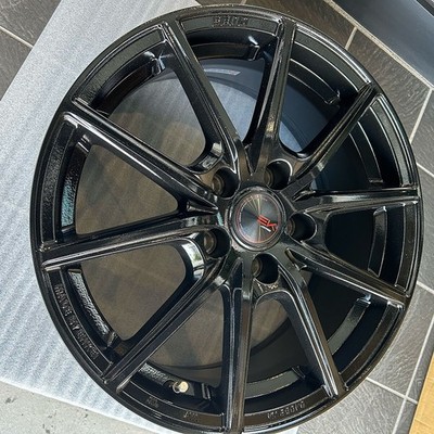 JDM AME Aluminum Wheels SEIN EK Black 177.0J 42 5-114.3 4-Book Set | A No Tires - Image 4