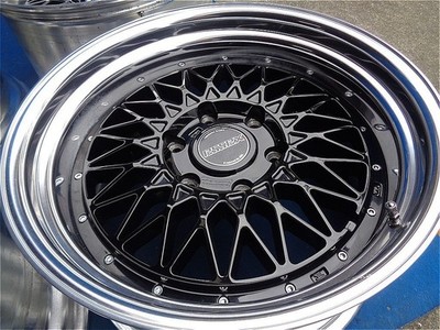 JDM Rare ESSEX BENC-SR wheels F 9J/+18 R 10.5J/+18 PCD 139.7 Custom Hi No Tires - Image 8