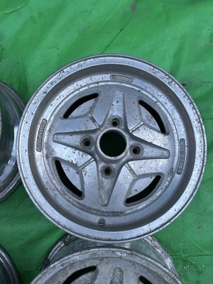 JDM Genuine Fairlady Z alloy wheels 14FairladyZ S30 S31 S130 Nissan NI No Tires - Image 4
