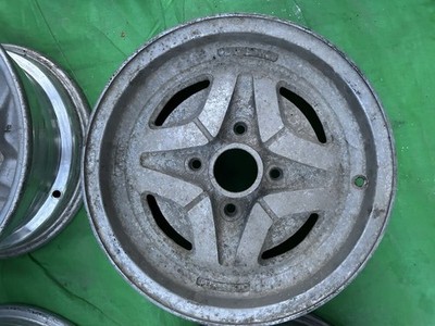 JDM Genuine Fairlady Z alloy wheels 14FairladyZ S30 S31 S130 Nissan NI No Tires - Image 6