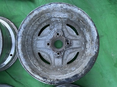 JDM Genuine Fairlady Z alloy wheels 14FairladyZ S30 S31 S130 Nissan NI No Tires - Image 7