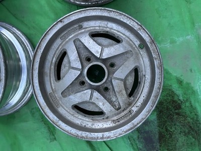 JDM Genuine Fairlady Z alloy wheels 14FairladyZ S30 S31 S130 Nissan NI No Tires - Image 8