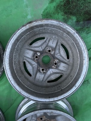 JDM Genuine Fairlady Z alloy wheels 14FairladyZ S30 S31 S130 Nissan NI No Tires - Image 9