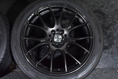 JDM RAYS HOMURA Village 2x7 19-inchPCD100 8J +48NITTO NT555 G2245/45R1 No Tires - Image 5