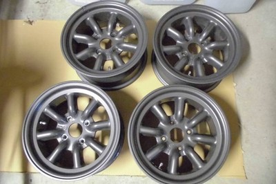 JDM Watanabe Wheels Eight-Spoke A-Type Magnesium Wheels 14x6.5J Offset No Tires