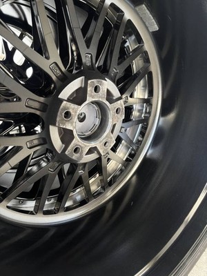 JDM RZA black mesh chrome wheels for Alphard Vellfire Elgrand Crown Sk No Tires - Image 9