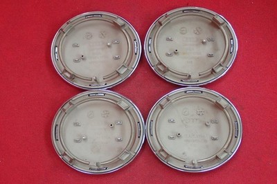 JDM Genuine Audi center caps 4 pieces ♪ No Tires - Image 2