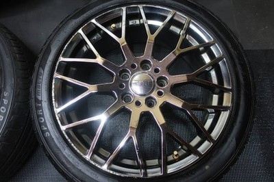 JDM Honda Nothing Limited Edition MUGEN XJ 18x7.5J +55 PCD114.3 5-hole No Tires - Image 5