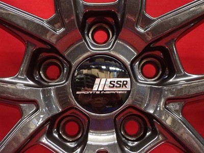 JDM Used SSR REINER type 10R aluminum wheels 4-hole 8J 19-inch PCD 114 No Tires - Image 8
