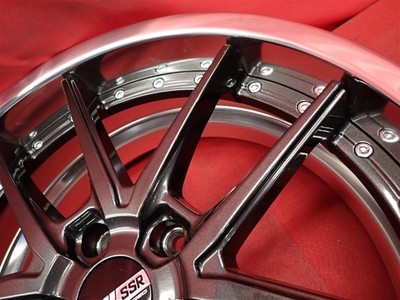 JDM Used SSR REINER type 10R aluminum wheels 4-hole 8J 19-inch PCD 114 No Tires - Image 10
