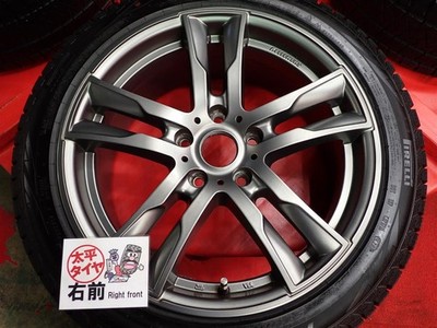 JDM BMW/MINI 4-Wheel Set Ice Zero Asimmetrico 225/45R17 KELLENERS Jr E5 (No Tires) - 画像 (6)