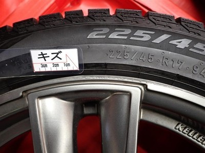 JDM BMW/MINI 4-Wheel Set Ice Zero Asimmetrico 225/45R17 KELLENERS Jr E5 (No Tires) - 画像 (10)