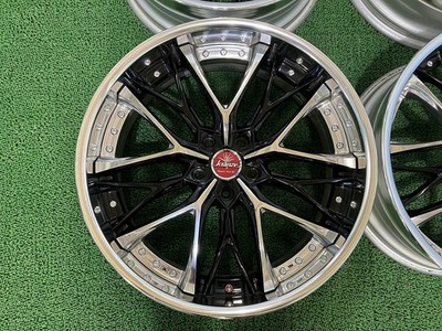 JDM Weds Kranze Weaval ♪ 21x9J PCD120 5H +18 Hub 72.6 ♪ For custom car No Tires - Image 5